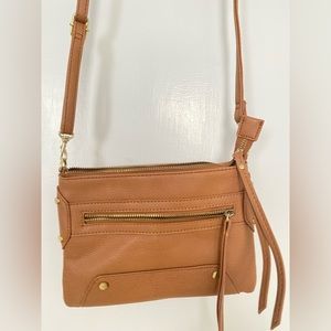 Tan Color | Simple Crossbody Bag